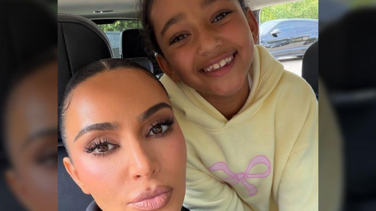 Photo of Kim Kardashian is a mother of four, whom she shares with her ex-husband Kanye West.