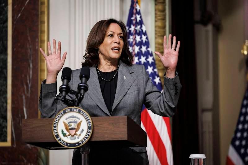 kamala harris scared donald trump president