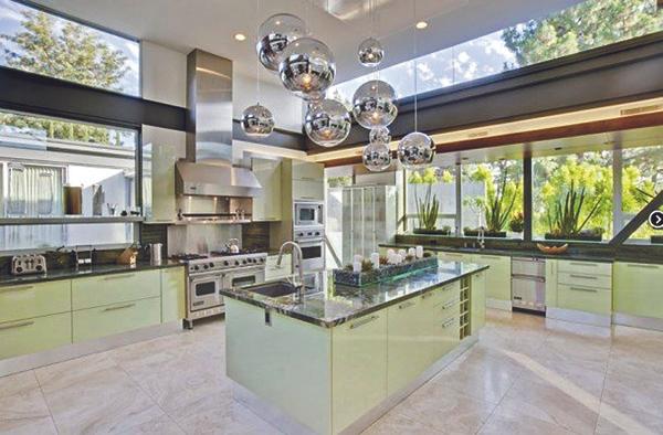 Ashton Kutcher Kitchen