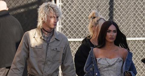 Photo of Machine Gun Kelly and Megan Fox.