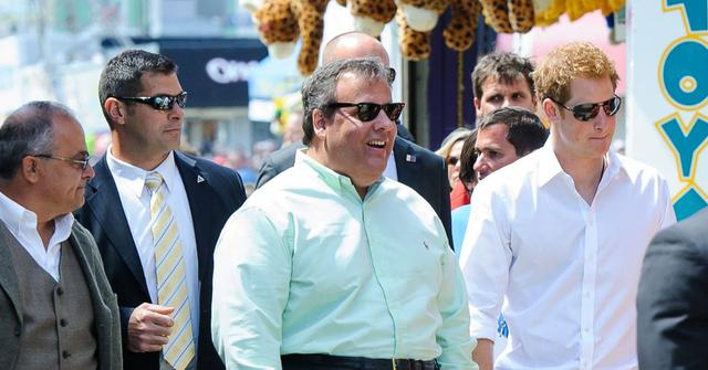 prince harry gifted chris christie self portrait