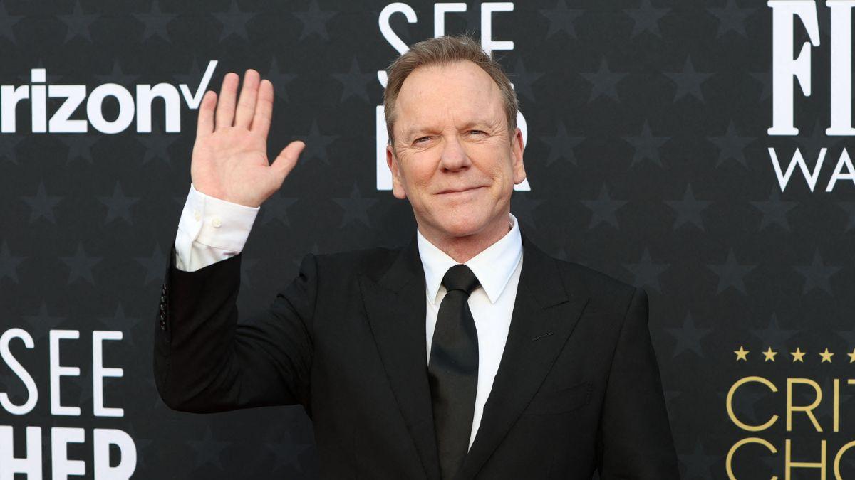 Image of Donald Sutherland has a fractured relationship with his son Kiefer Sutherland.