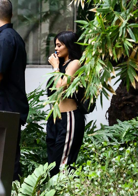 *EXCLUSIVE* Kylie Jenner and Travis Scott spend time together in Miami