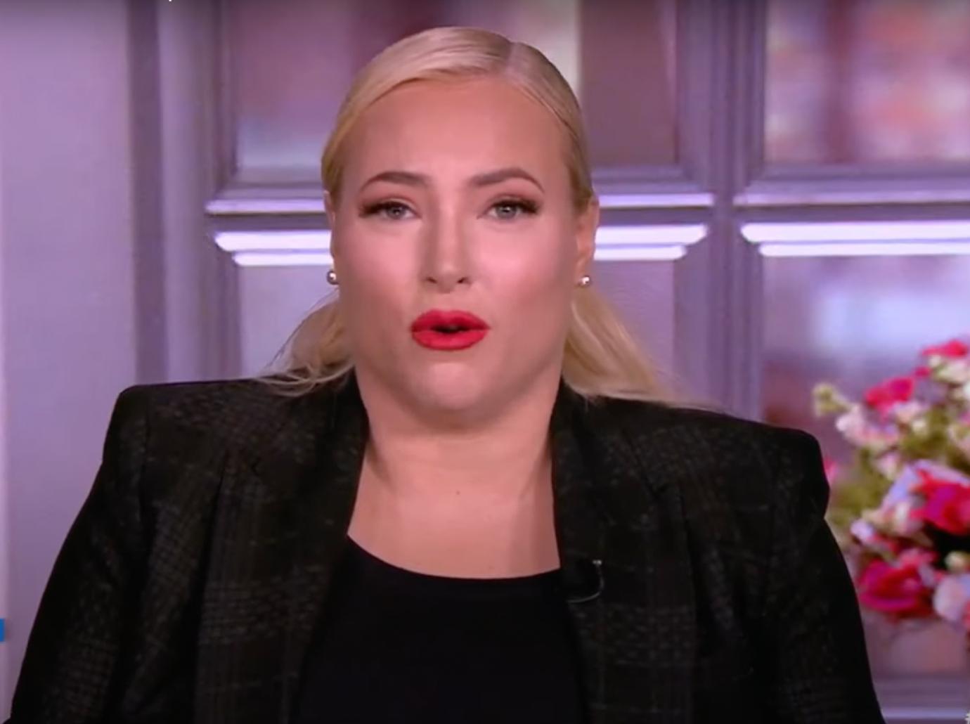 meghan mccain leaving view screenshot