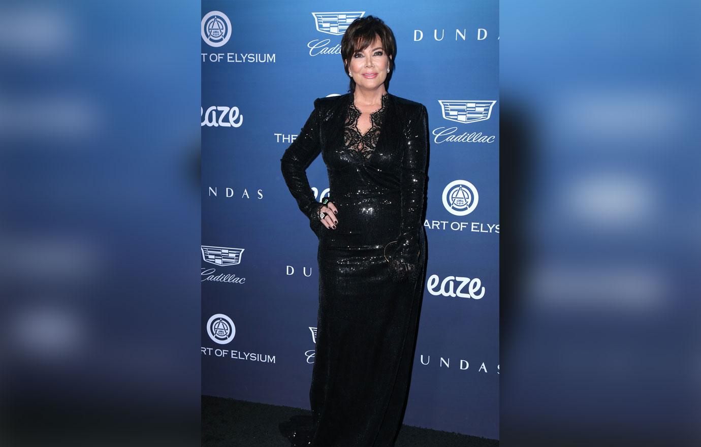 kris jenner christmas party