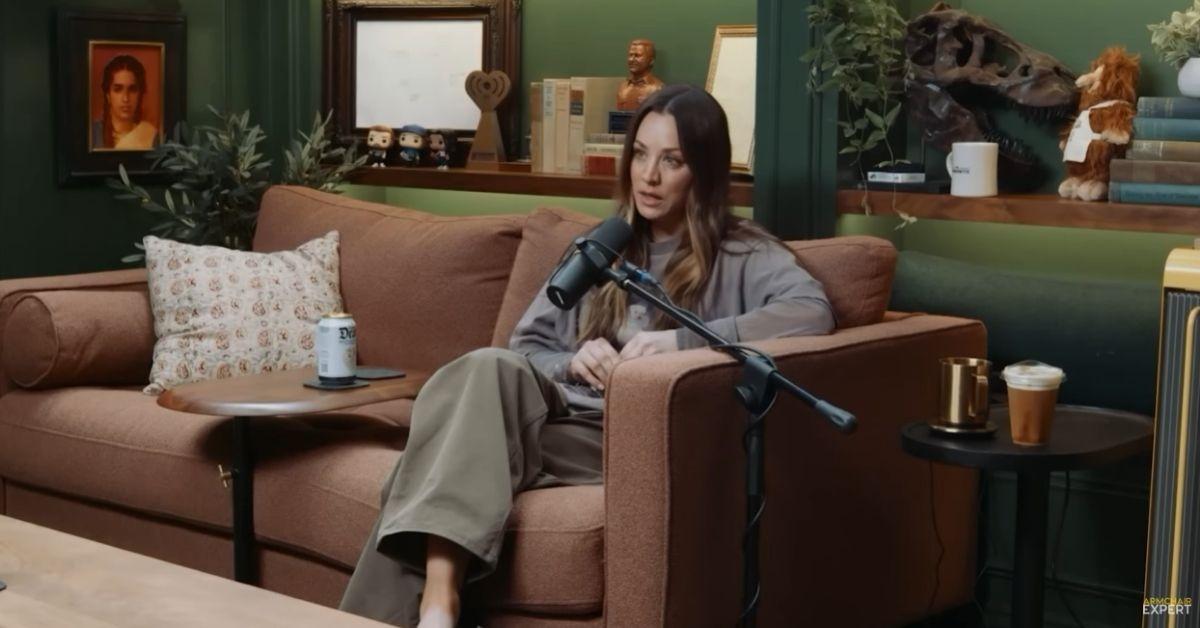 image of Kaley Cuoco revealed that she and fiancé Tom Pelphrey have transformed their relationship by sleeping in separate beds.