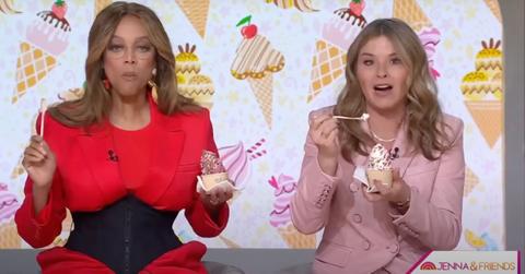Tyra Banks and Jenna Bush Hager