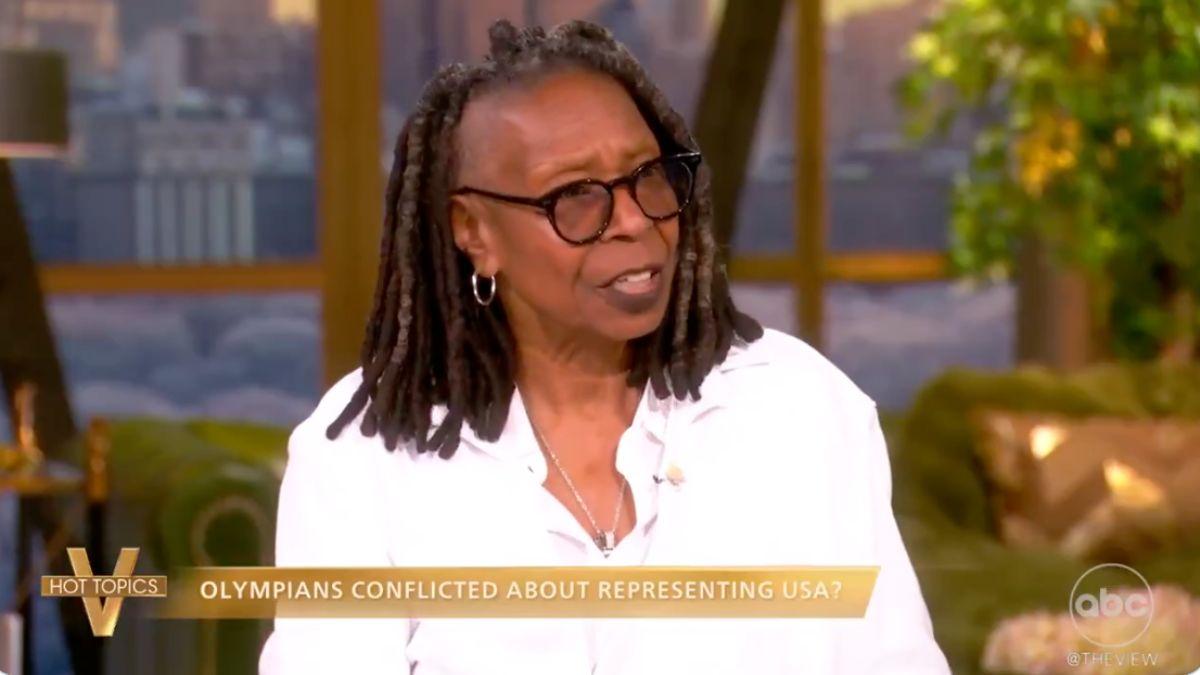 Photo of Whoopi Goldberg feels American Olympians are entitled to say how they feel about representing the country.
