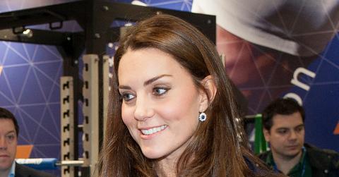 The Duchess of Cambridge meets young athletes at a SportsAid workshop
