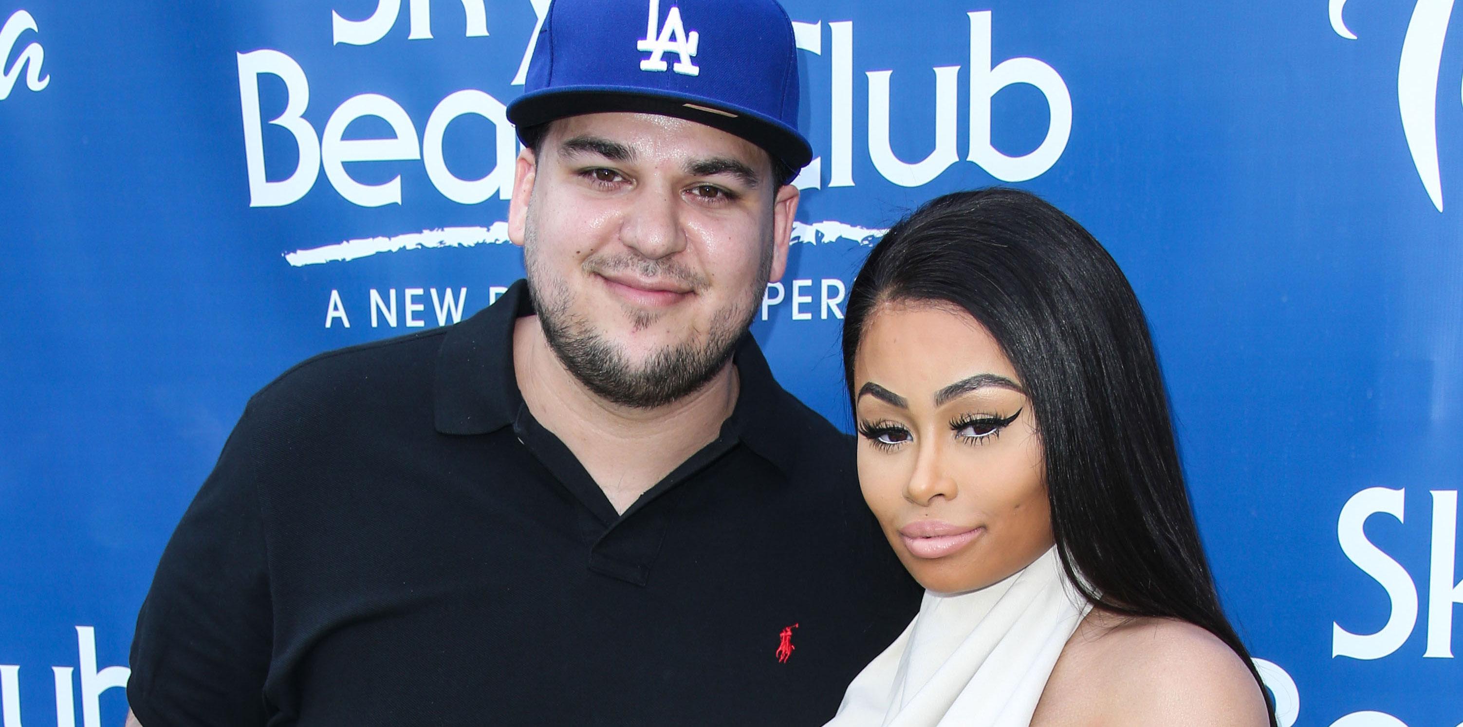 Rob kardashian reveals blac chyna wedding dress 2