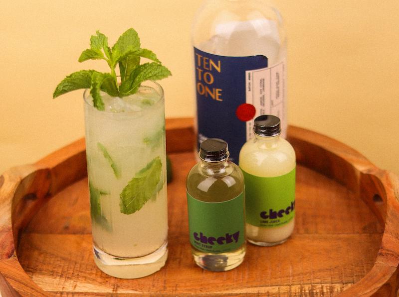 cheeky ten to one mojito horiontal