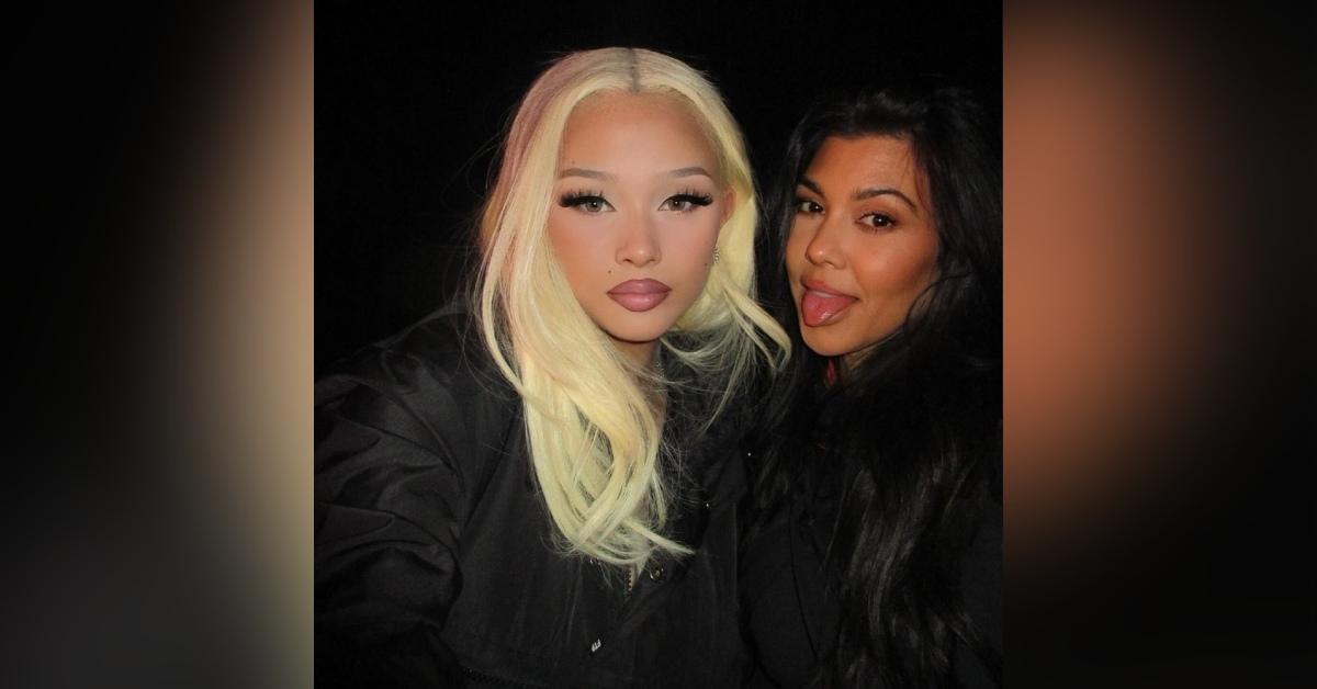 kourtney kardashian selfie stepdaughter alabama barker