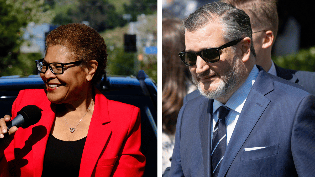 Karen Bass; Ted Cruz