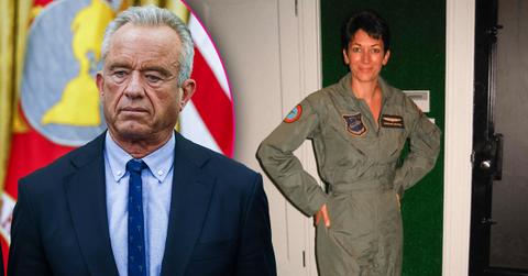 Composite photo of Robert F. Kennedy Jr. and Ghislaine Maxwell.