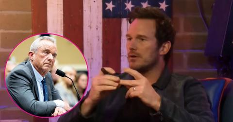 Composite Photos of Chris Pratt and Robert F. Kennedy Jr.