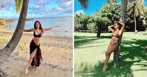 celebrities sultry tree photos earth day