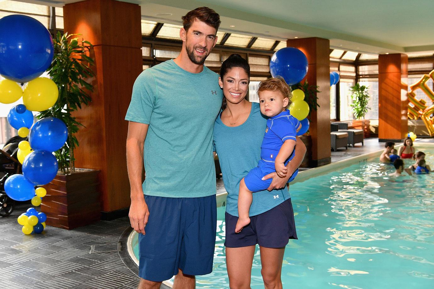 michael phelps teaches son to swim pics 04