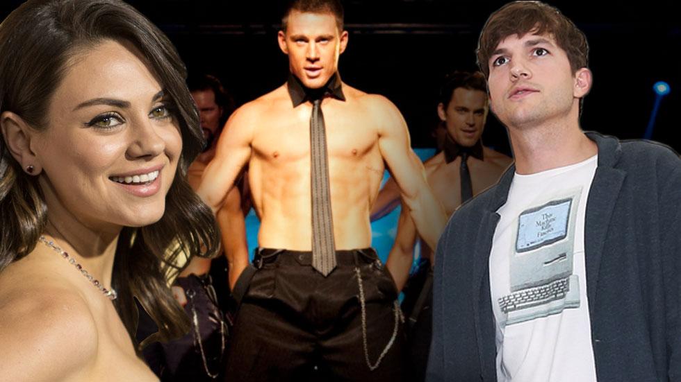 Mila kunis ashton kutcher channing tatum six pack tips