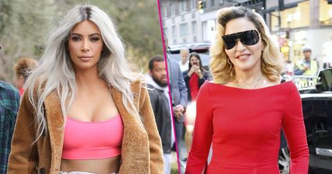 madonna hints skincare collaboration kim kardashian pp