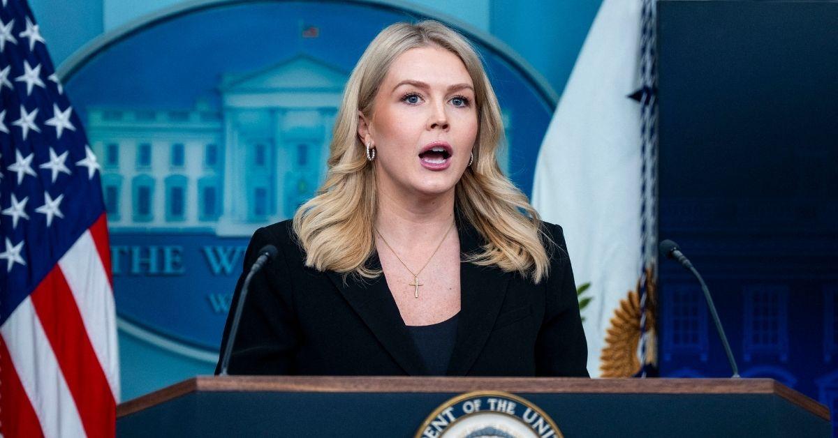 image of Karoline Leavitt earns a significantly lower salary as White House press secretary.