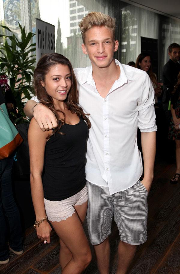 Jacque Pyles and Cody Simpson