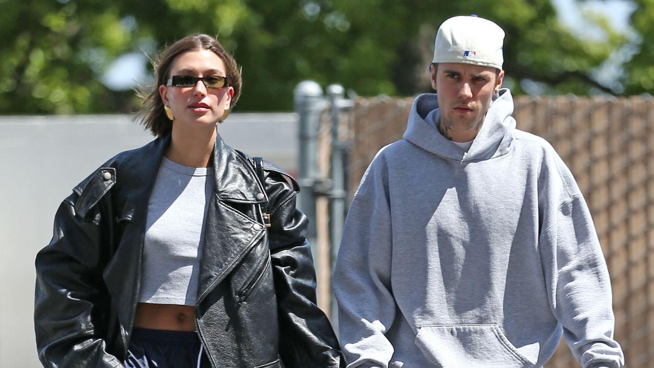 Image of Sources said Justin and Hailey Bieber played a role in bringing Kendall Jenner and Jacob Elordi together.