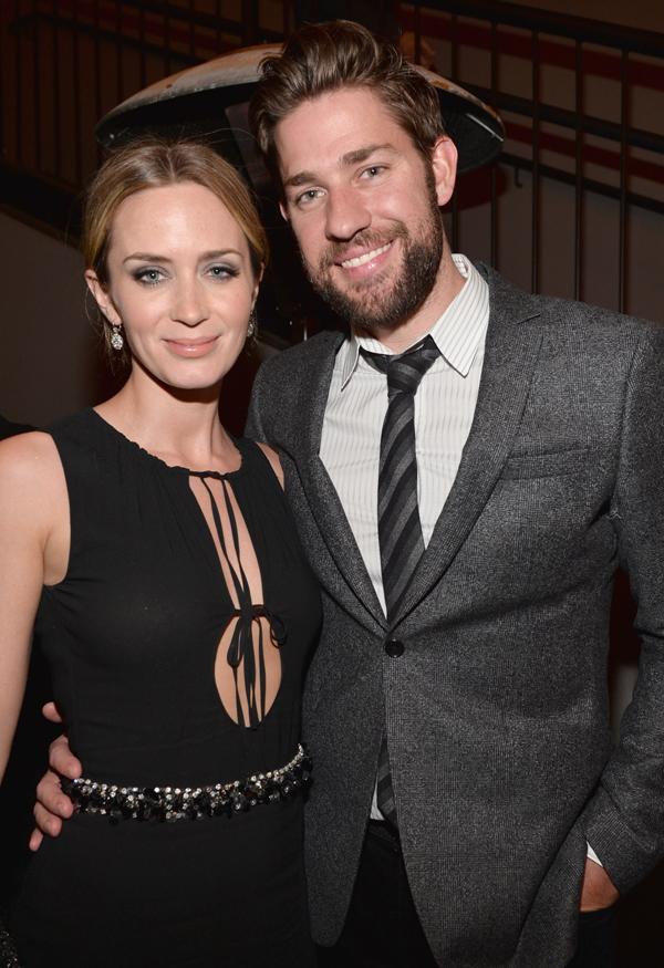 emily blunt john krasinski wedding pictures