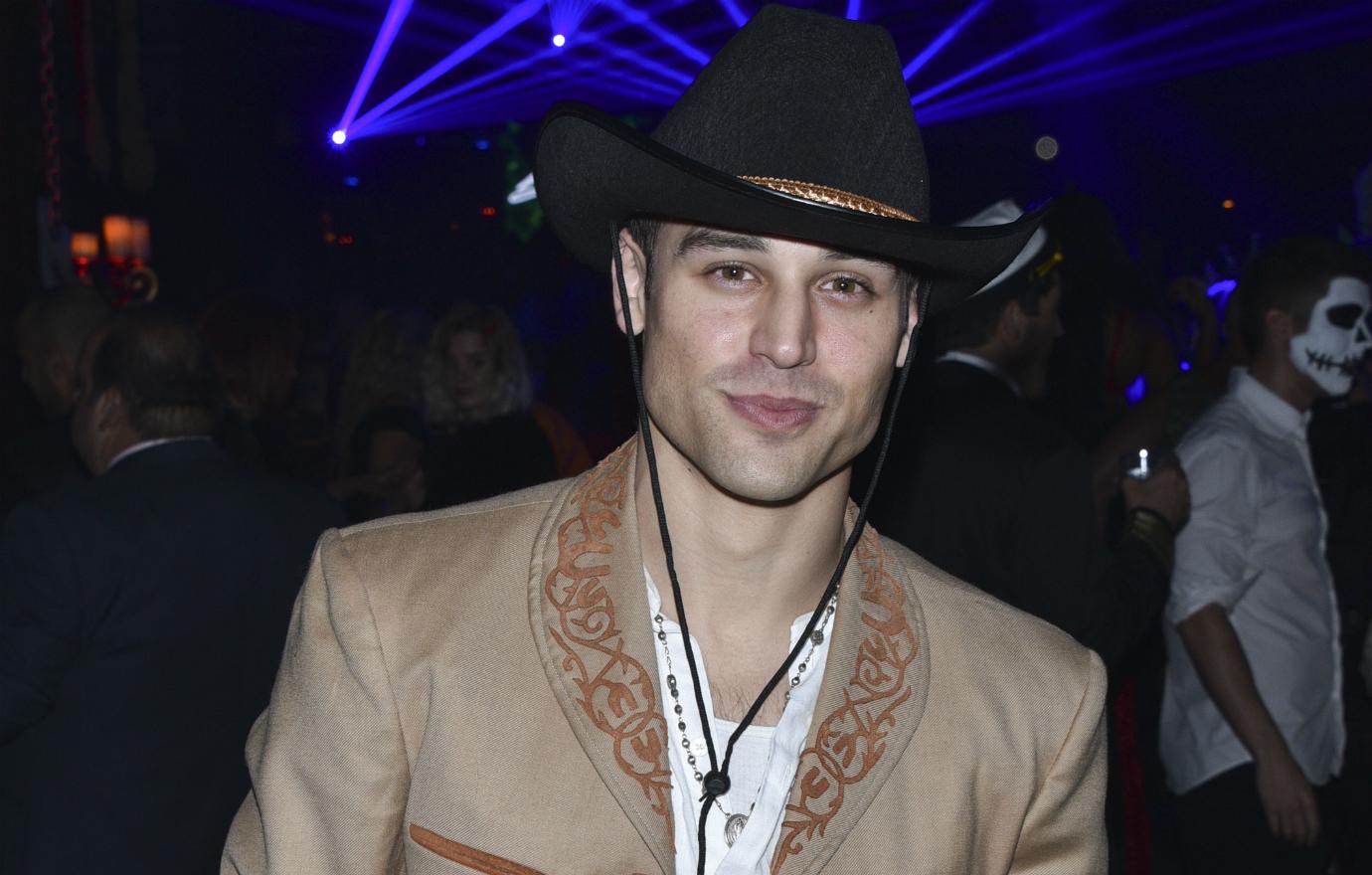 Giddy-up Ryan Guzman, who scored with one of the better celebrity Halloween costumes.