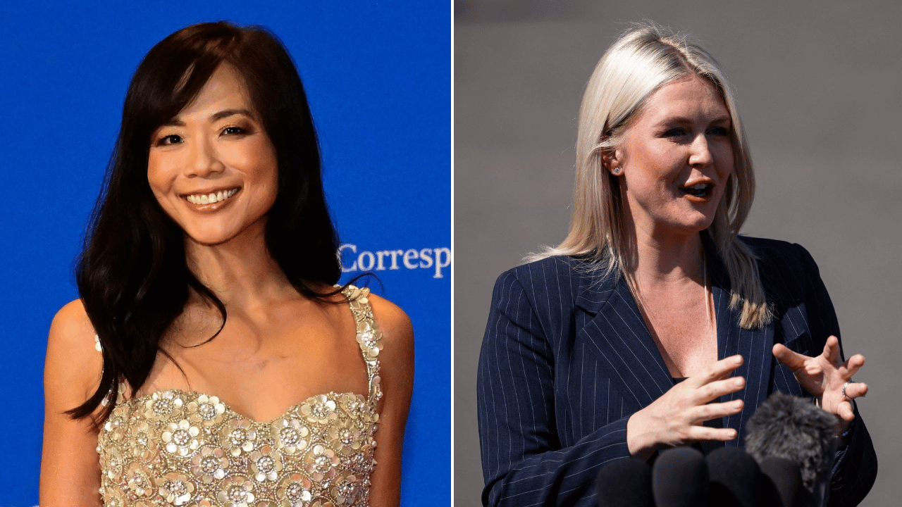 Weijia Jiang; Karoline Leavitt