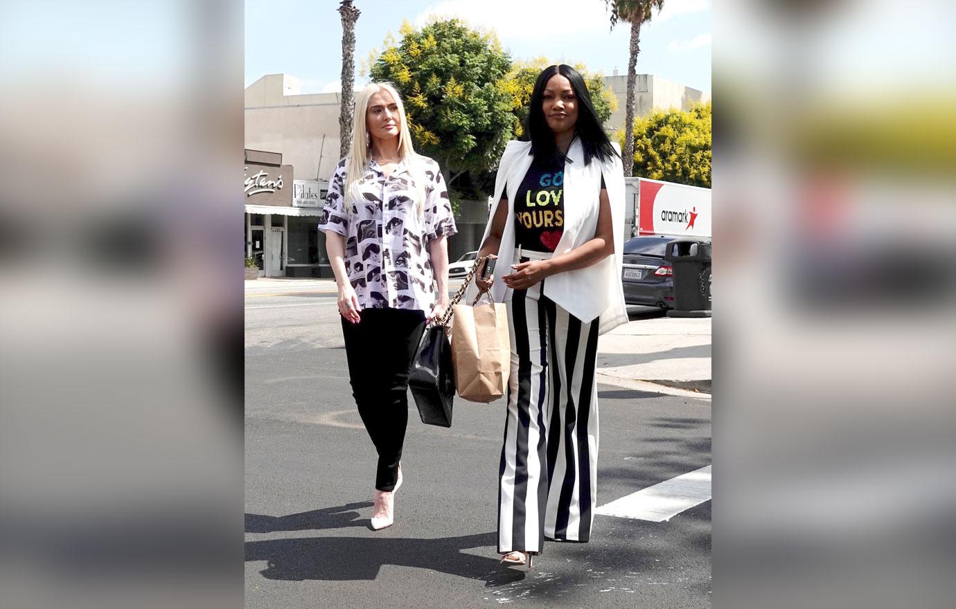 RHOBH' Stars Garcelle Beauvais & Erika Jayne Go Shopping