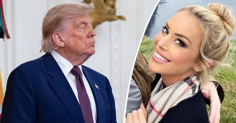Image of Donald Trump and Britt McHenry