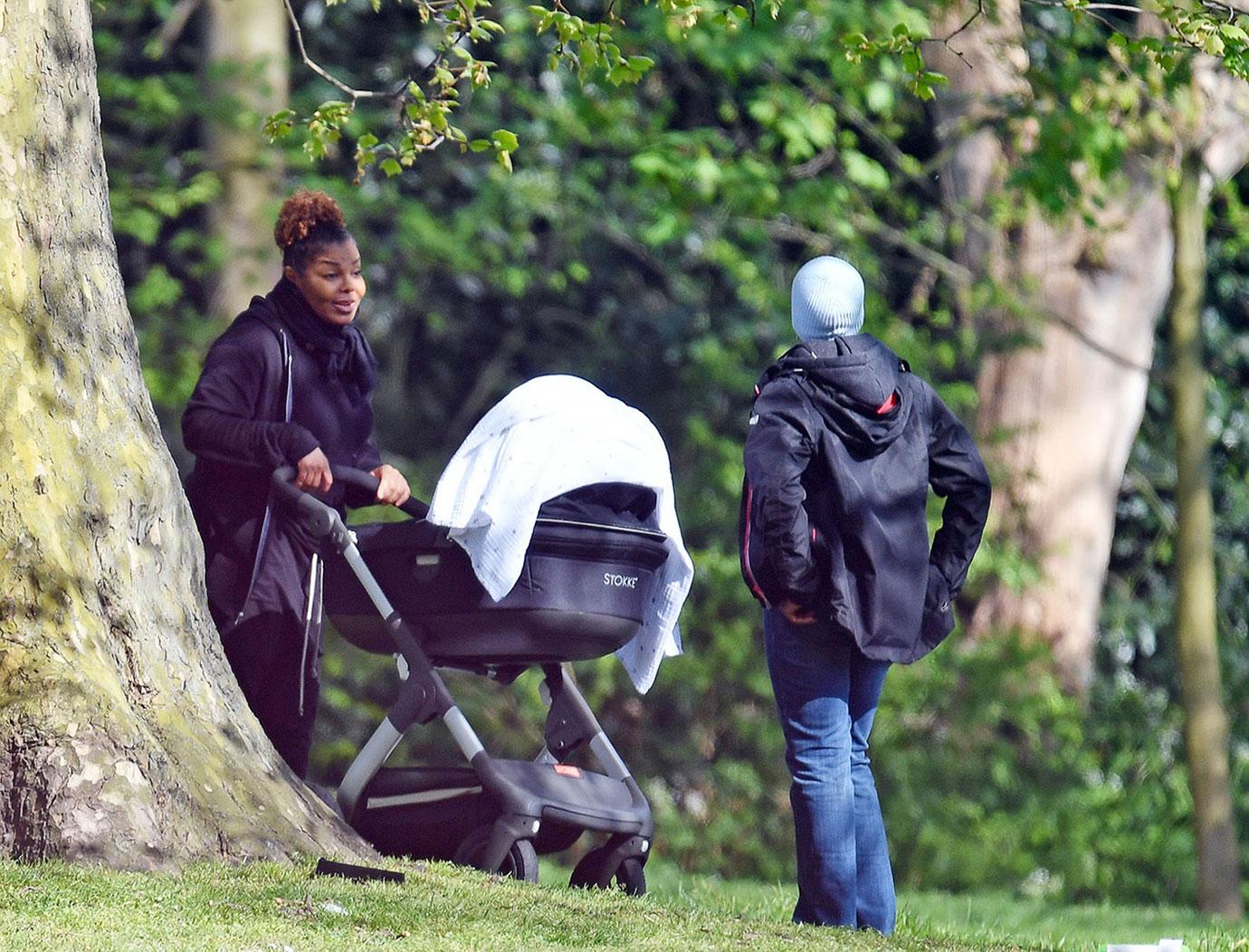 Janet jackson emerges son for first time since giving birth divorce news 07