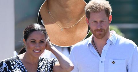 Meghan Markle Wearing $550 ‘Evil Eye’ Necklace On Royal Tour
