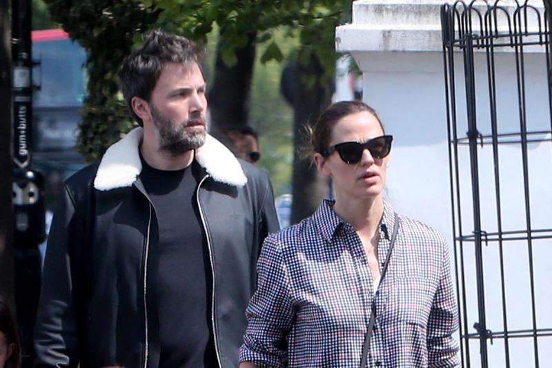 EXCLUSIVE: Ben Affleck and Jennifer Garner seen out and about in London