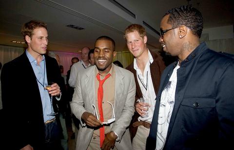 Prince harry celebrity friends scandals