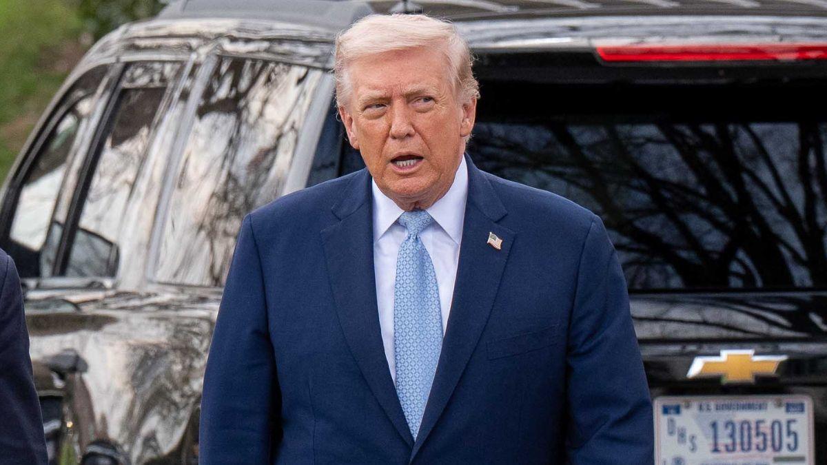 image of Donald Trump recently trolled Joe Biden for falling on various occasions during his term.