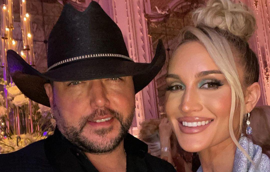 jason aldean wife brittany slammed forehead kiss donald trump