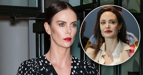 Charlize Theron Angelina Jolie Feud Rumors PP