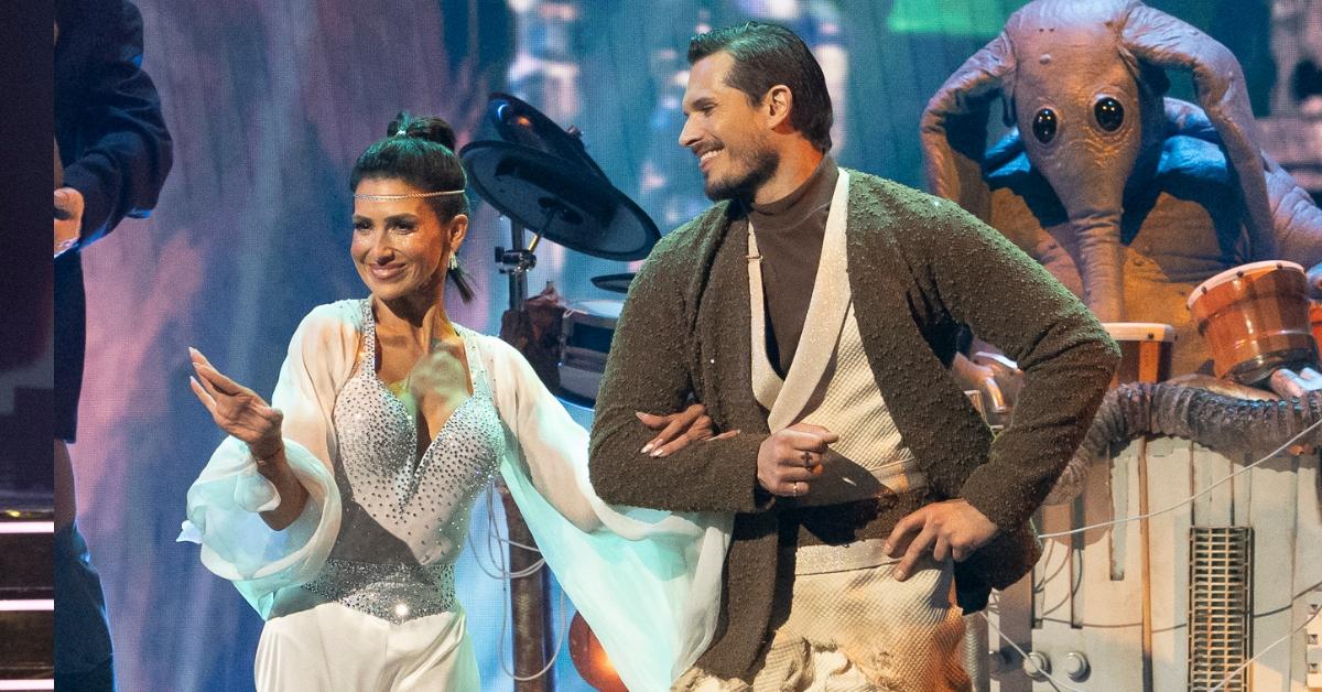Photo of Hilaria Baldwin and Gleb Savchenko on 'Dancing With the Stars.'