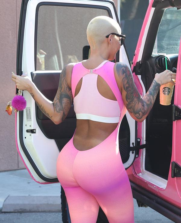 amber rose kanye west feud