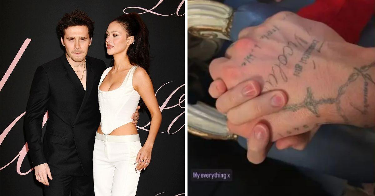 image of Brooklyn Beckham called his wife 'my everything.'