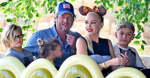 gwen stefani blake shelton stepfather children gavin rossdale
