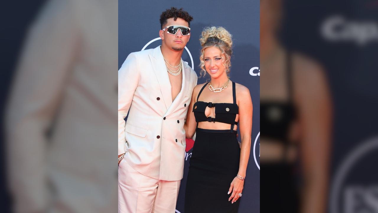Patrick and Brittany Mahomes