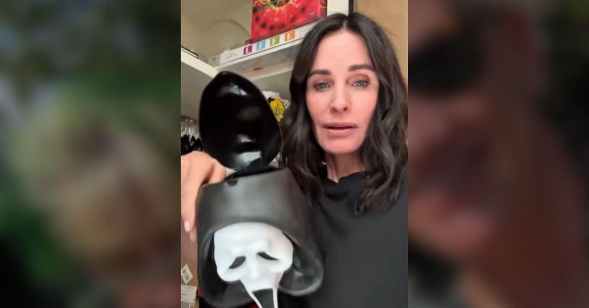 Courteney Cox Gives Rare Closet Tour Filled With Bizarre Items: Video