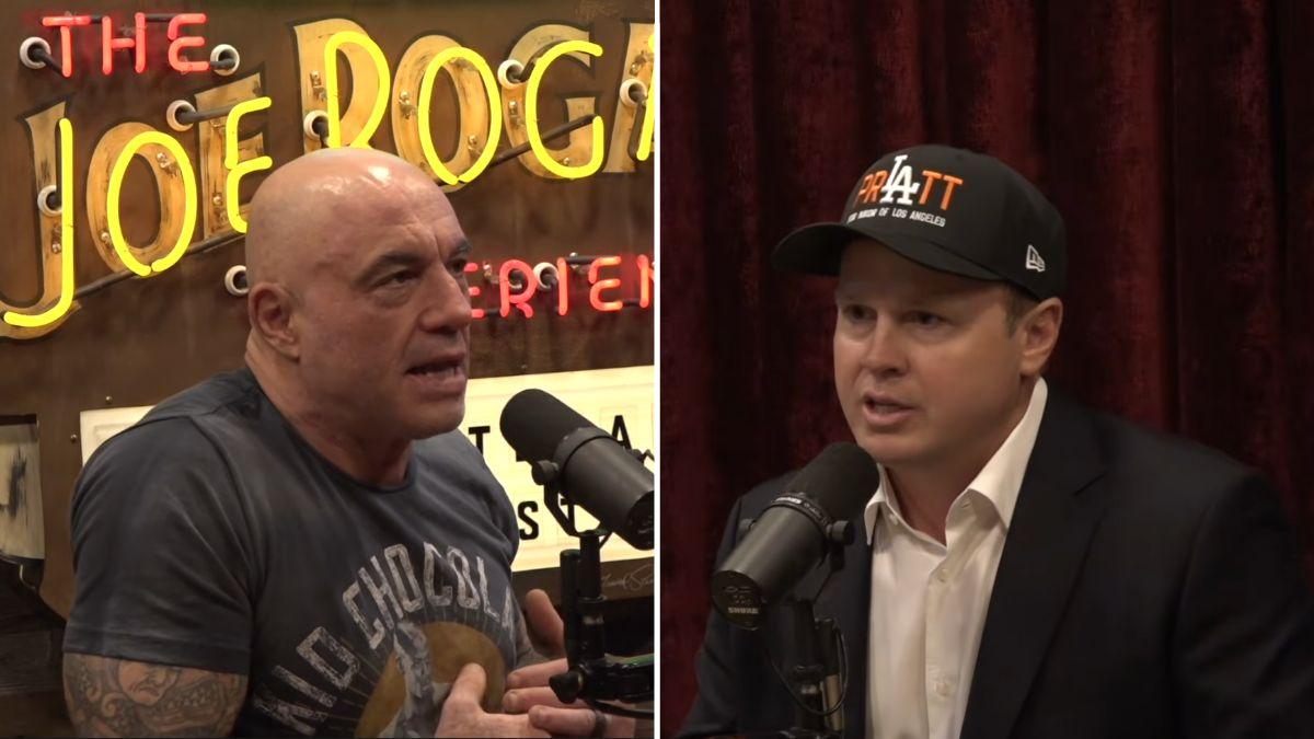 Photo of Joe Rogan and Spencer Pratt.