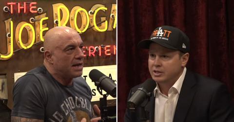 Photo of Joe Rogan and Spencer Pratt.