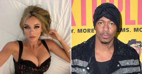 alyssa scott nick cannon awaiting imminent arrival of second child together pp