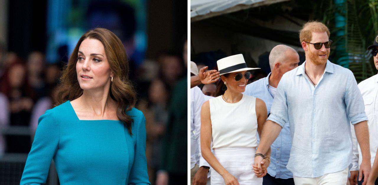 Kate Middleton Is 'Feeling No Pressure' To Compete With Meghan Markle