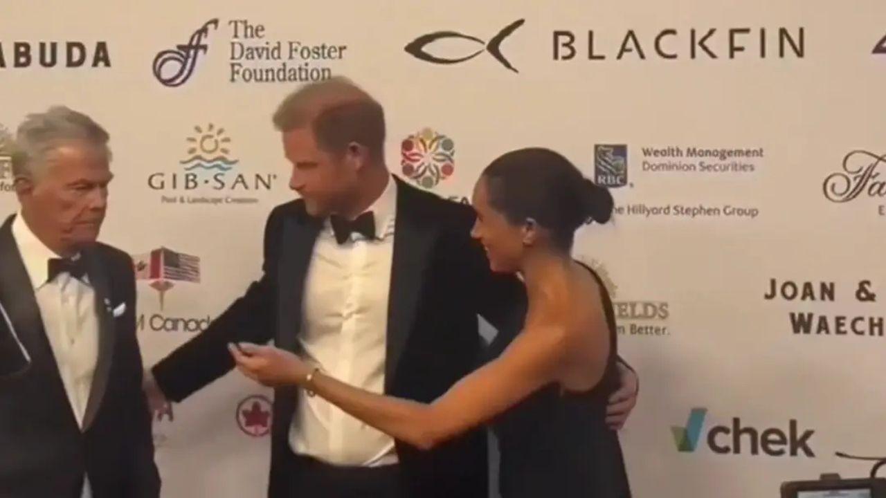 image of prince harry and meghan markle, David foster