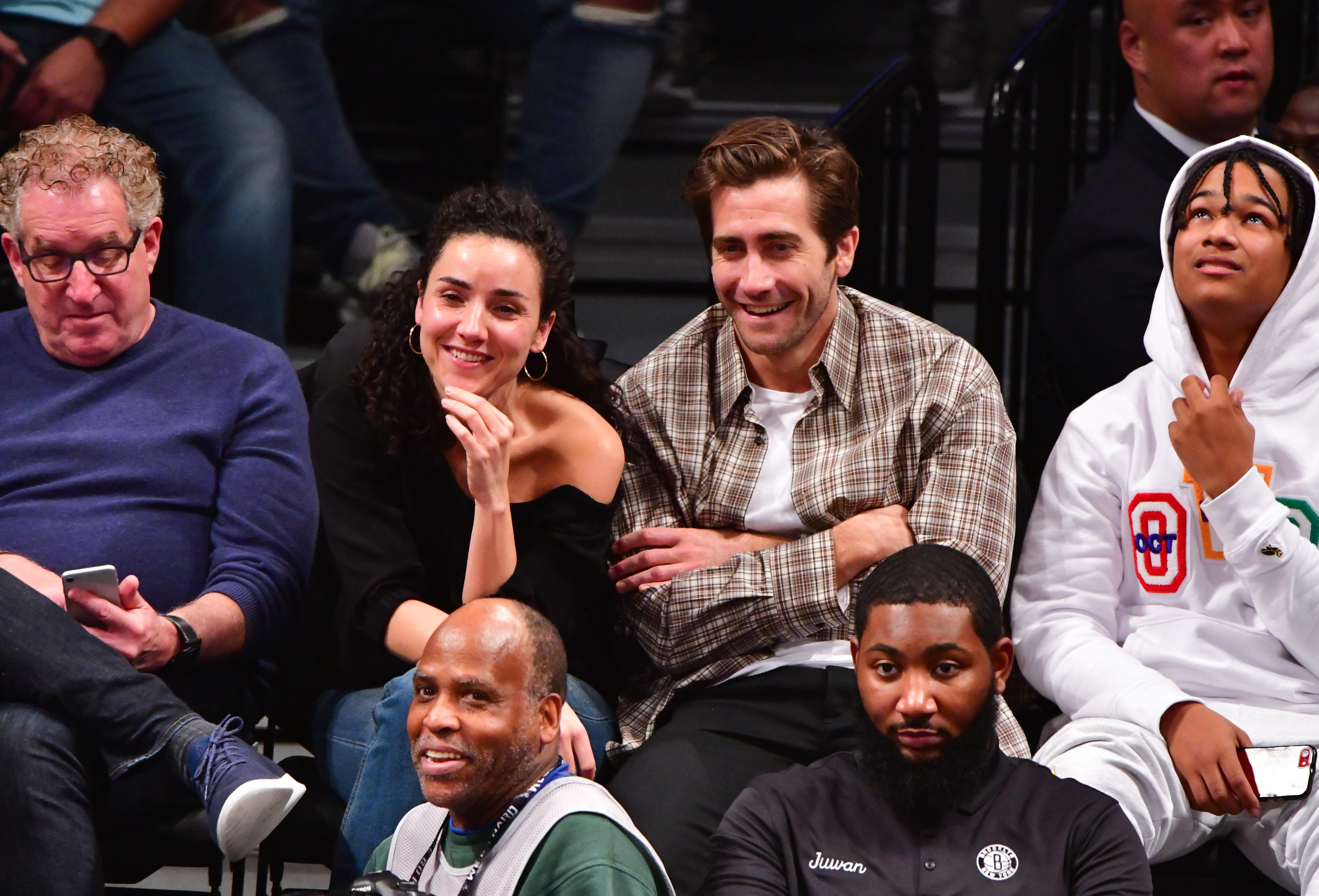 Jake Gyllenhaal BFF Greta Caruso Go To Brooklyn Nets Game